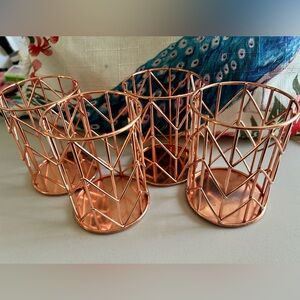 Rose Gold Pen Holders